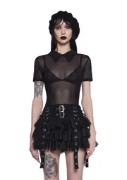 [Widow] Sheer Insanity Mesh Top