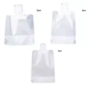 Refillable Clear Clamshell Packaging Bag Squeeze Lotion Container