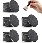100 Pieces Sanding Disks for Use with Mini Ink Blending Tool,Medium-Grit Sandpaper Provides The Ideal Friction to Work On Cardstock, Chipboard, Wood,Remove Bits of Color or Paper