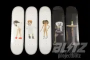 SUPREME CHAPMAN BROS SKATEBOARD DECK COMPLETE SET OF 5 2012