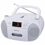 Ohm Denki AudioComm CD radio cassette player portable outlet dry battery