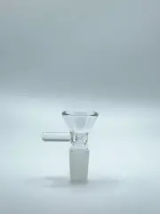 Glass Cone Piece With Handle Male 14mm Free shipping