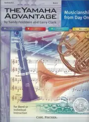 THE YAMAHA ADVANTAGE BOOK 1 WITH CD FOR BARITONE B.C. MUSICIANSHIP FROM DAY ONE