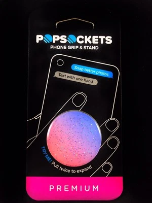 Authentic Popsockets Glitter Morning Haze PopSocket Pop Socket Phone Holder Grip