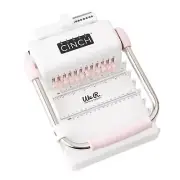 , Cinch Book Binding Machine 2, Pink/White, Easy to Use Design with Slide Ruler,