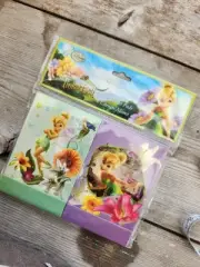 Disney Fairies Tinkerbell Stationery Set Notepad Memo Pad Paper Office Collect