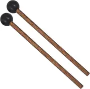 LRXIYODE 1Pair Wood Handle Drumsticks for Tongue Drum Comfortable Grip Xylophone Mallet Durable Percussion Instrument Accessories for Marimba and More