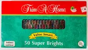 50 Multi Super Brights String Lights Indoor Outdoor Vintage Kmart Trim A Home