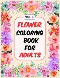 在飛比找博客來優惠-Flower Coloring Book For Adult