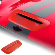 For Mini Cooper S R56 R57 R58 R59 Red Car Hood Bonnet Scoop Air Vent Cover ABS