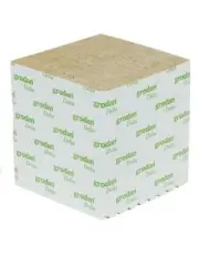 Grodan Hugo Delta Cube No Hole 15cm x 15cm x 14cm Hydroponic Rockwool Substrate