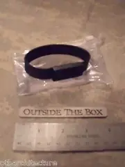 Silicone Bracelet - USB 2.0 - Flash Memory Drive (8GB - Black) EDC Storage