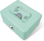 Carl CB-8050-U Okozukai Bank, for Home, Kids, Keyed, Safe, A7, Light Green