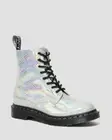 Dr. Martens Women's 1460 Pascal Snake Metallic Suede Boots - US:5, J1(B164T)