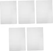 GETAJGHSD 5pcs Shadow Puppet Materials Hand Puppet Kit - Christmas Lashlight Projector for Book Projector for Storytelling Kit Shadow Montessori Stick White Plastic