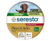 Advantage Seresto Flea & Tick Collar For Dogs Over 8kg