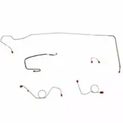For Plymouth Barracuda 1971 Front Brake Line Kit Power Disc Brakes EKT7103OM-CPP
