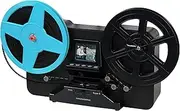 Magnasonic Super 8/8mm Film Scanner, Converts Film into Digital Video, Vibrant 2.3" Screen, Digitize and View 3", 5" and 7" Super 8/8mm Movie Reels (FS81)