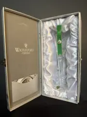WATERFORD CRYSTAL SNOWFLAKE WISHES COURAGE FLUTED GLASS 2012 Free Shipping
