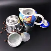 Fairy Vintage Porcelain Ceramic Italian Stove Top Espresso Coffee Maker 200ml