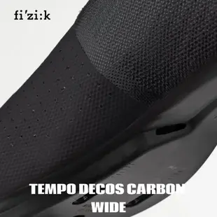 ~騎車趣~FIZIK TEMPO DECOS CARBON WIDE黑色寬楦 自行車卡鞋 公路車卡鞋 碳底