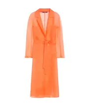 Organza duster coat IT40,IT44,IT42 CORAL