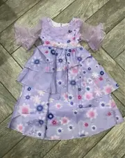 New 4T Isabela Madrigal Encanto Disney Costumes Dress Up Dresses Toddlers Girl