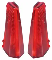 RestoParts Tail Fin Lamp Lens Set 1969 Cadillac DeVille and Fleetwood