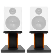 Rockville 8” Wood Studio Monitor Speaker Stands For Rockville DPM6W