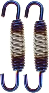 BELLIFFY 2pcs Spring Springs Swivel Springs Hook Springs for Motorcycle Springs Swivel Hook Motorcycle Supply
