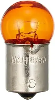 M & H Matsushima bulb 6V8W orange G18 BA15S 1 pcs 1P5007OR