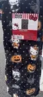 Hello Kitty Halloween NWT 2024 Black Orange Costume Cloud Throw Blanket HTF