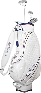 LEZAX NTCS-5753 NTCS-5753 Women's Clubs Set of 7 Clubs with Caddy Bag Number: 1W, UT, I7, I9, P/S, CH, PT Lie Angle: 62.5 Degree (I7)