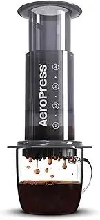 [AeroPress] Original Coffee and Espresso Maker, Barista Level Portable Coffee Maker with Chamber, Plunger, and Filters, Quick Coffee and Espresso Maker, Made in USA