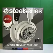 SteelSeries ARCTIS NOVA 7P Wireless Headset + Booster Pack White/Camo (New)