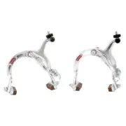 DIA-COMPE MX1000 Side Pull Caliper Brake Set (F+R) For Old School BMX , Silver
