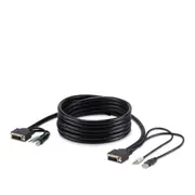 TAA DVI/USB/AUD SKVM CBL, DVI-D M/M; USB A/B, 6'