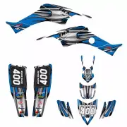 TRX 400 EX Graphics kit for Honda 1999 - 2007 400EX custom decals #1200 Blue