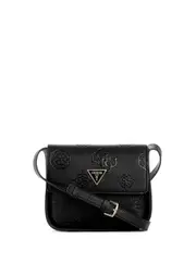 GUESS Women's Black Logo Keandra Crossbody Bag