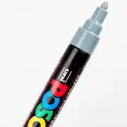 Posca Medium Bullet Tip Grey