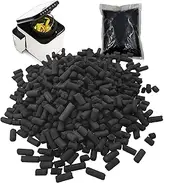 [PurifyLogix] 1.55 Pounds Oversized Pack Replacement Odor Absorbing Filter Refills for Smart Waste Kitchen Composter, Activated Charcoal for Electric Compost Bin Odor Control
