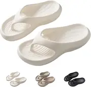 [Generic] Pillow Arch Support Flip Flops for Women, Pillow Flip Flops for Women and Men, Non-Slip Comfort Orthopedic Sandals Beach