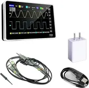 1013D Digital Tablet Oscilloscope Dual Channel 100M Bandwidth 1GS Sampling Rate 7 - inch Mini Tablet Design oscilloscope(1013D Standard)