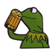 Animal Cartoon Pepe The Frog Meme Enamel Pins Brooch Badge Lapel Gift Q