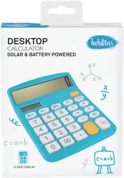 Techxtras Desktop Calculator (Blue)