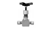 Hoke 2215G6Y Needle Valve 3/8” Gyrolok, 5000 psi, 316SS, Screw Bonnet