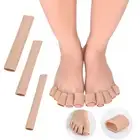 Gel Toe Protector Tube Bandage Finger Protection Pain Relief Hammer Separators ~
