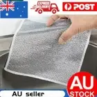 Mesh Cleaning Cloth with Crevice Brush & Hooks Reusable Non-Scratch for Wet Dry