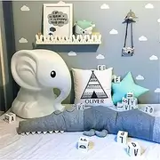 Amazon INS Nordile Crocodile Baby Bed, Gray Protective Child Anticollision Bed, Bed, Bed, Wholesale