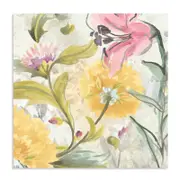 Artey | Garden al Fresco I - Stretched Canvas - Stretched Canvas - 84 x 84cm